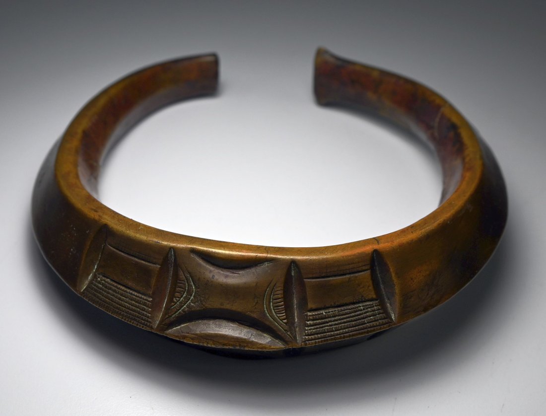 Rare Fang Tourque Bronze Necklace (1 of 7)
