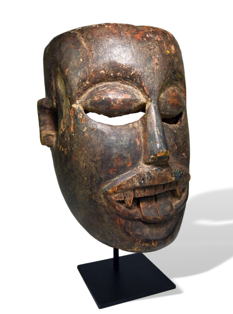 Archaic Dance mask From Nepal (1 of 7)