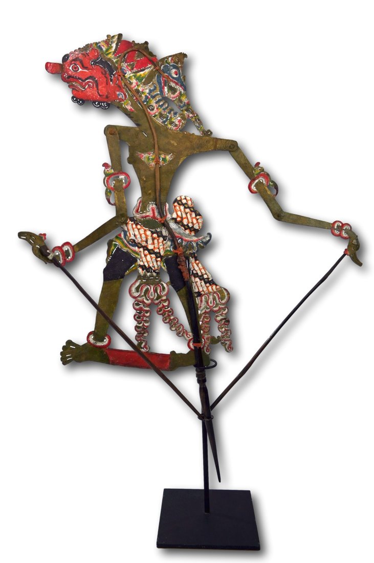 A Wayang Kulit Shadow Puppet Collected prior to 1984 (1 of 4)