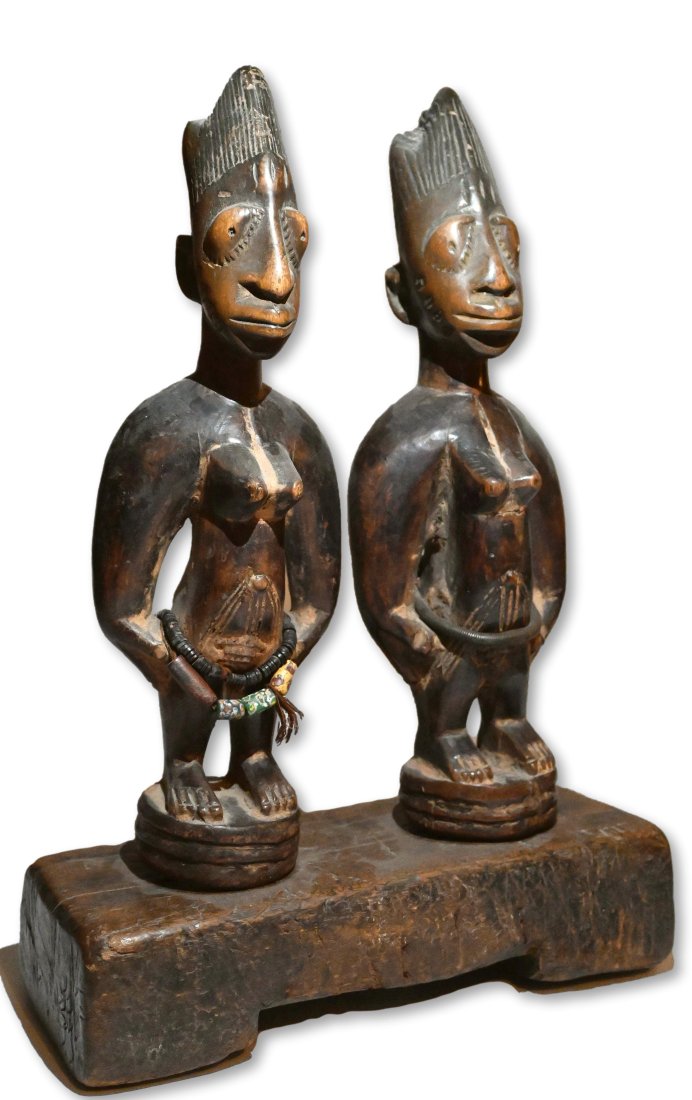 A Pair of Yoruba Ibeji Twin Idols Ex Simmons (1 of 11)