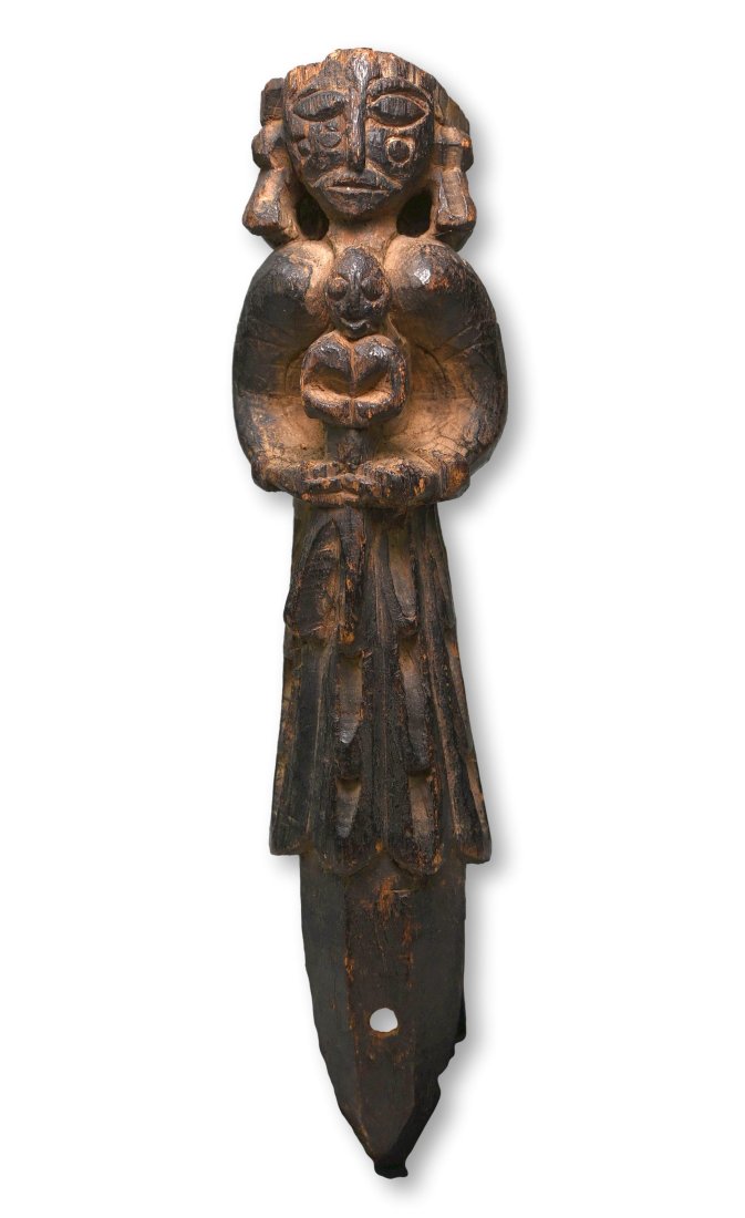 Archaic Hindu Deity Shrine Wall Hanging (1 of 6)