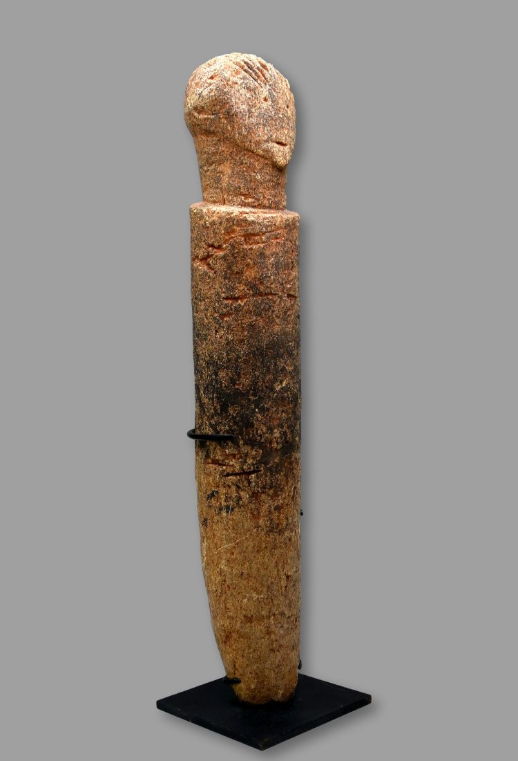 A Rare Ancient Bura Stone Effigy (1 of 10)