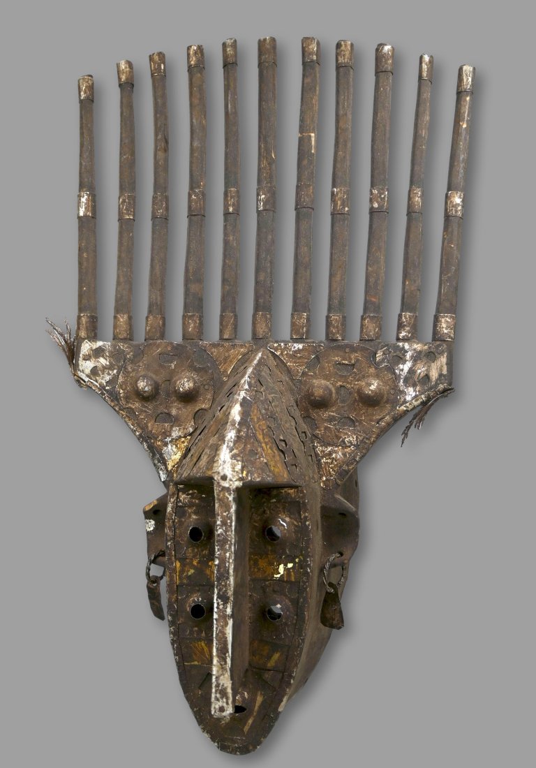 A Bamana N'tomo Dance mask (1 of 6)