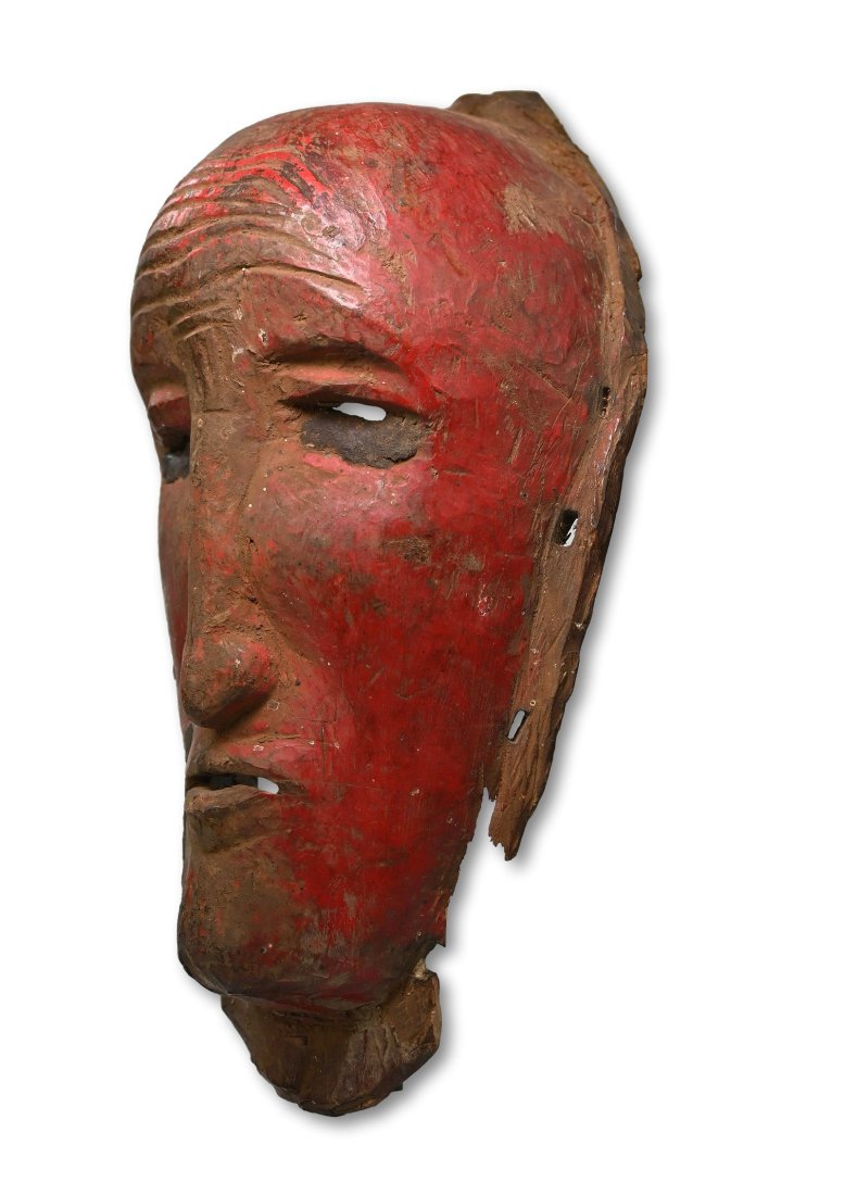 Archaic Makua African Mask (1 of 7)