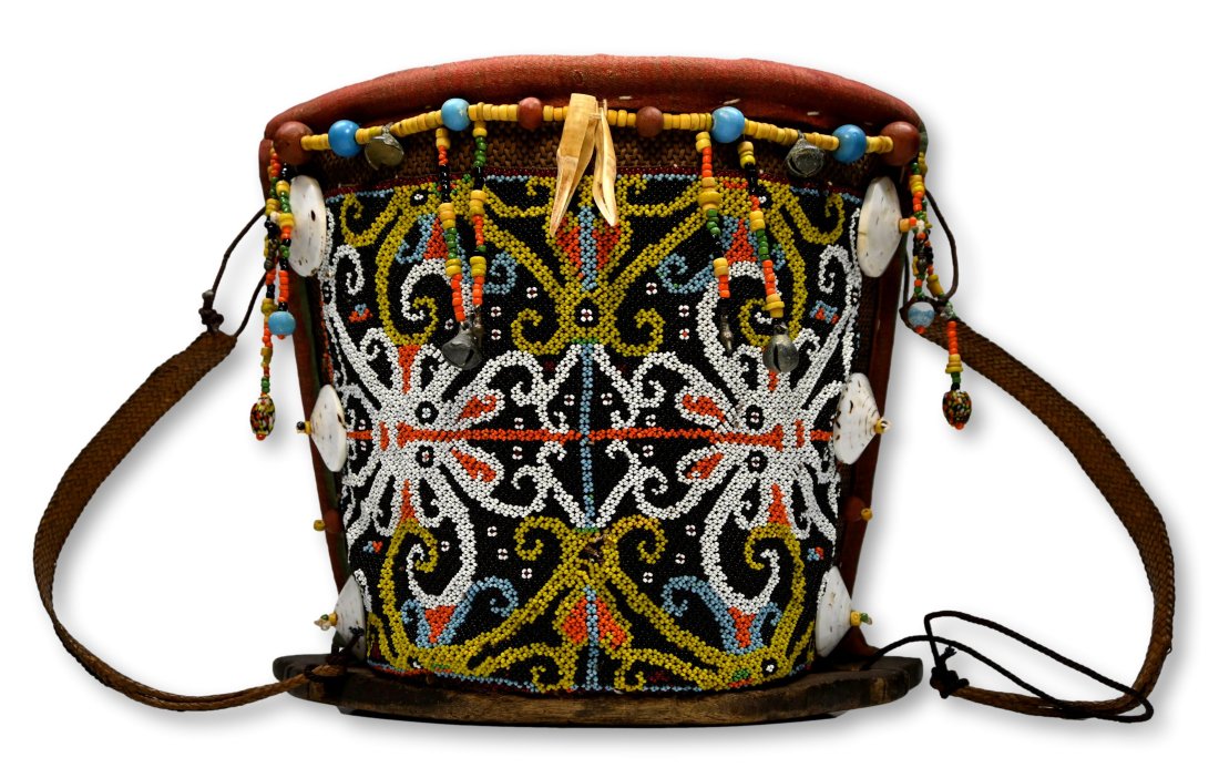 A Dayak Beaded Baby Carrier (1 of 6)