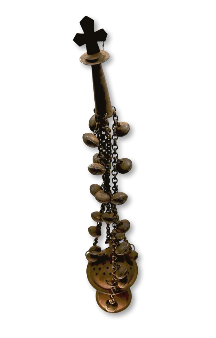 Antique Hanging Coptic Incense Burner from Ethiopia (1 of 7)