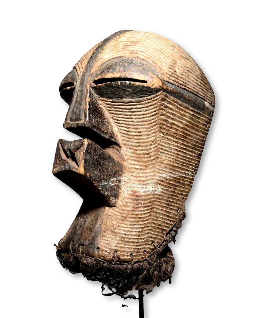 A Songye Kifwebe Female Dance mask (1 of 10)