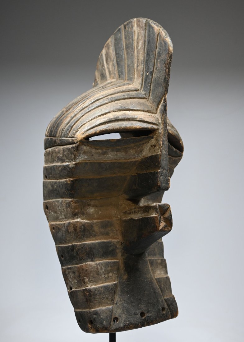 A Songye Kifwebe Male Dance Mask (1 of 9)