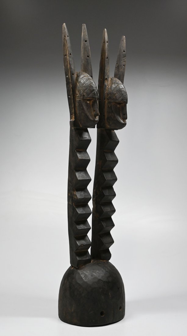 A Bamana Dual Zig Zag headdress (1 of 7)