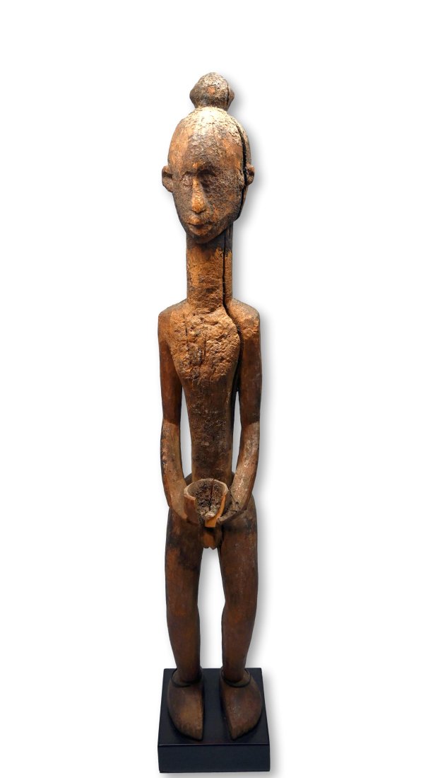 Tall Igala Bowl Bearer Ex Museum (1 of 13)