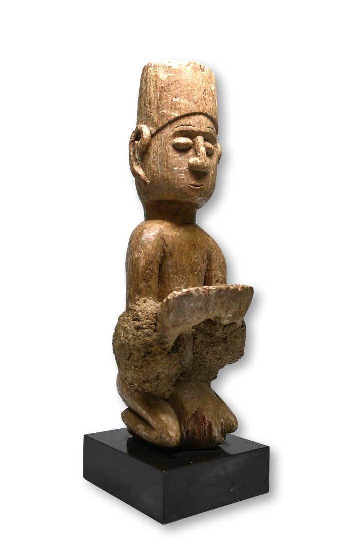 A Kongo Ntadi Commemorative figure in Stone (1 of 6)