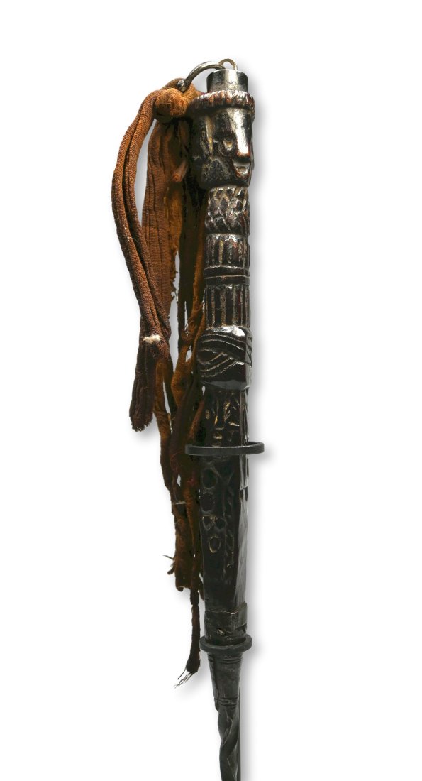 A Ritual Phurba Buddhist Implement with 3 faces (1 of 6)