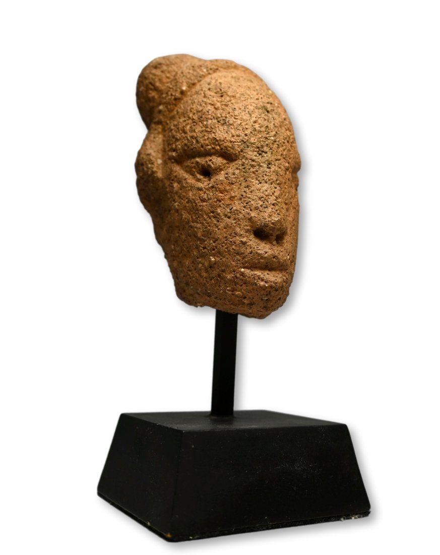 A Nok Terracotta Head on Mount (1 of 5)