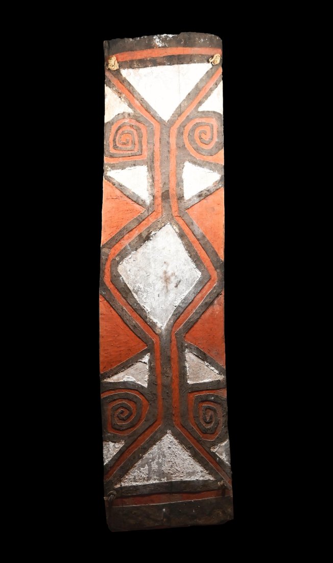 A Large Telefolmin Shield, Star Mountains (1 of 6)