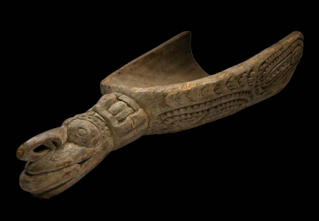 A Fine Lower Sepik / Ramu River Canoe Prow (1 of 1)