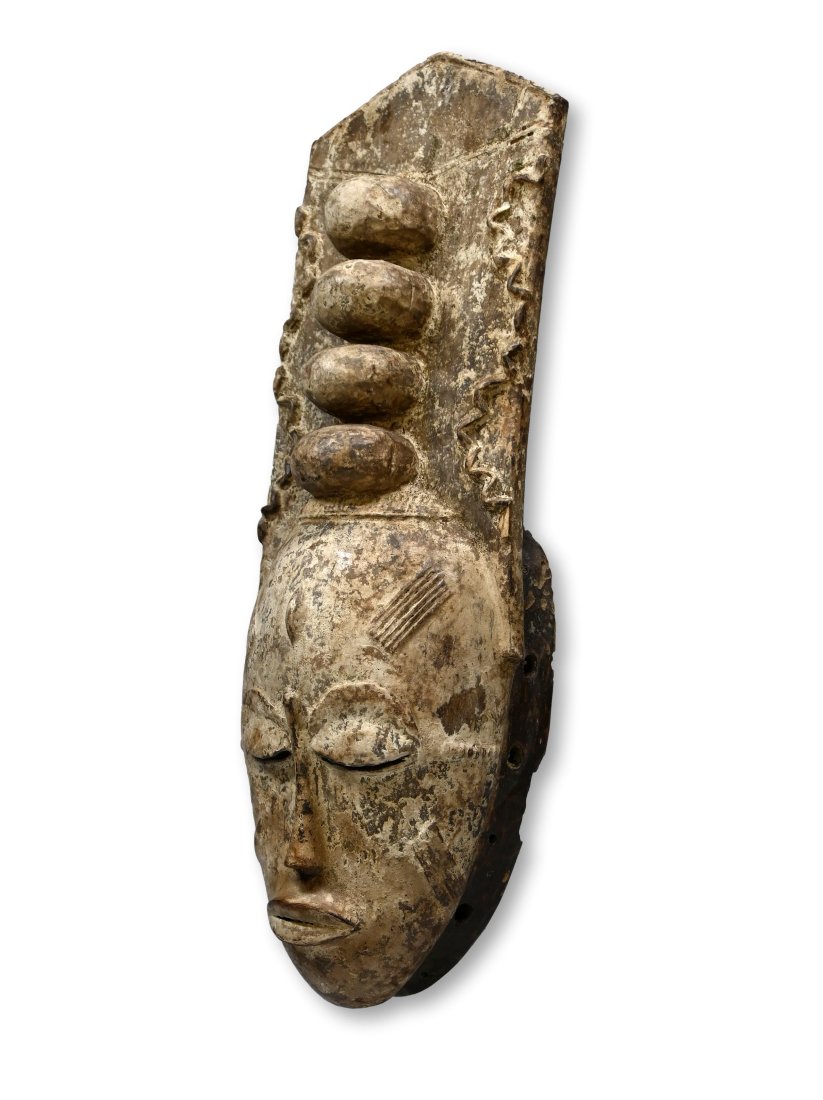 A Fine Old Ligbe African mask Ex Scanzi Collection (1 of 7)