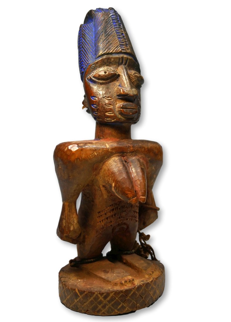 A Dramatic Yoruba Ibeji Twin Idol (1 of 8)