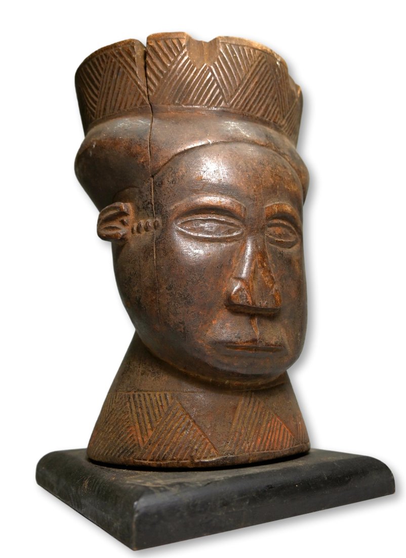 A Fine Kuba medicine Mortar / Beaker Ex Solomon Collection (1 of 6)