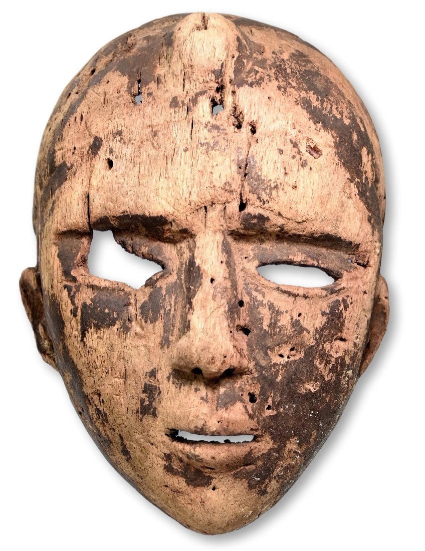 Archaic Bakongo African Mask (1 of 8)