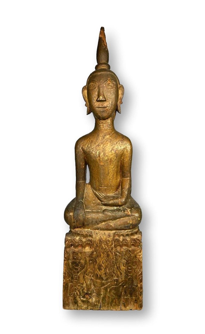 19th Century Shakyamuni Cave Buddha from Laos (1 of 9)