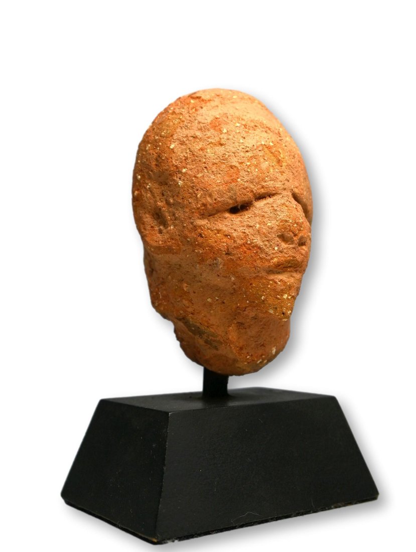 Ancient Sokoto Terracotta Head Fragment from a sculpture 480 BC (1 of 4)