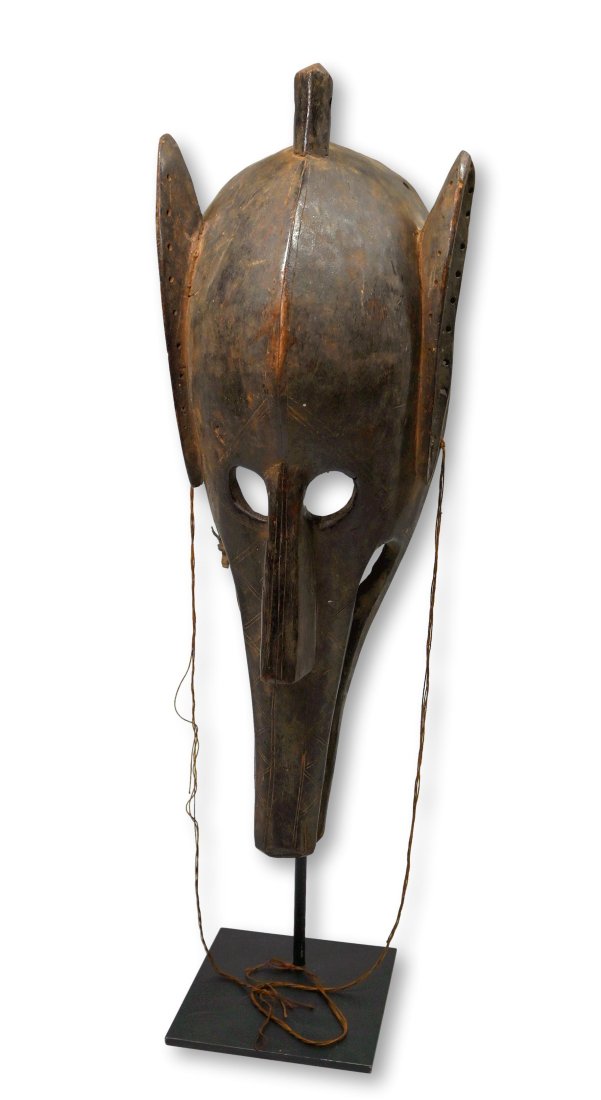 A Bamana Hyena Mask Ex Scanzi Collection (1 of 9)