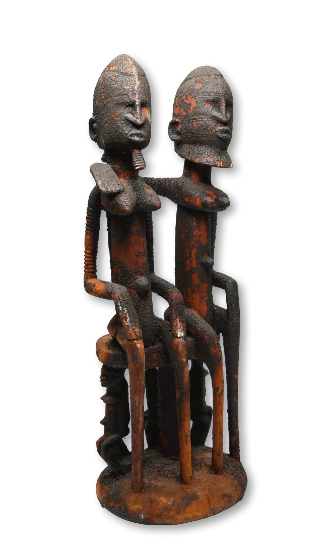 A Dogon Couple Ex Dannenburg Collection, Ex Bateman Collection (1 of 11)