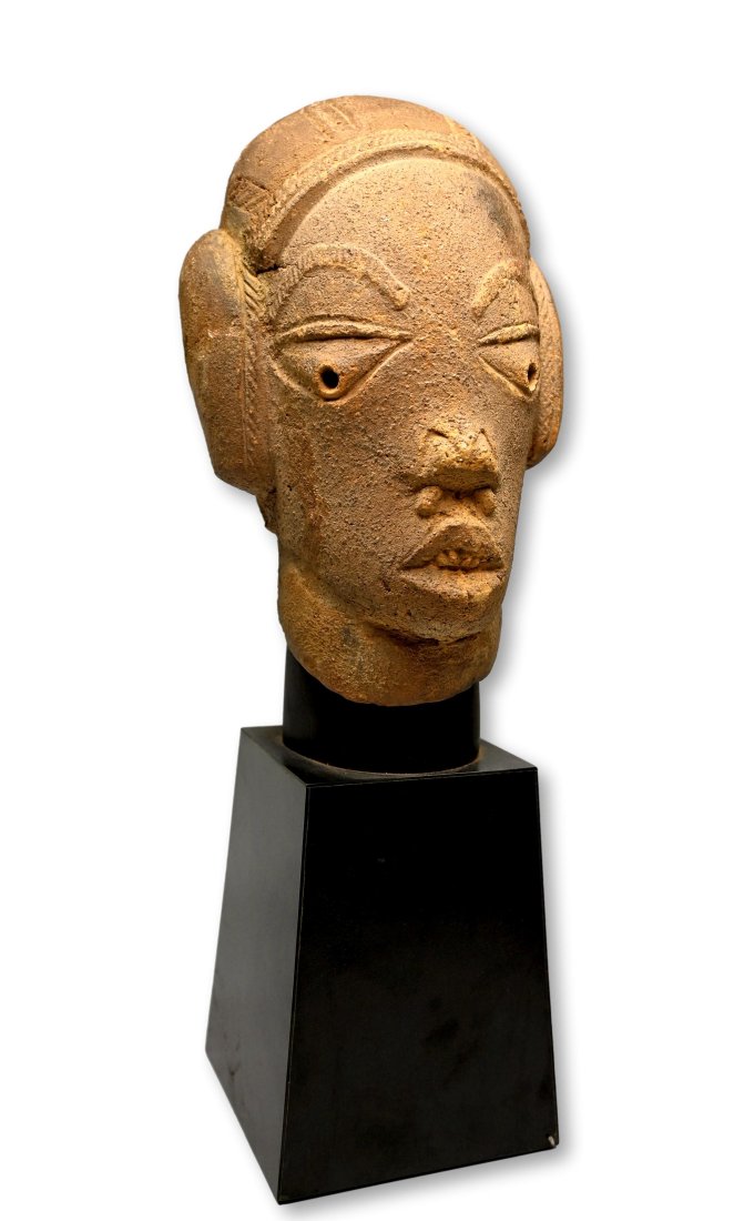 Ancient Nok Terracotta Head Fragment 500 BC (1 of 6)