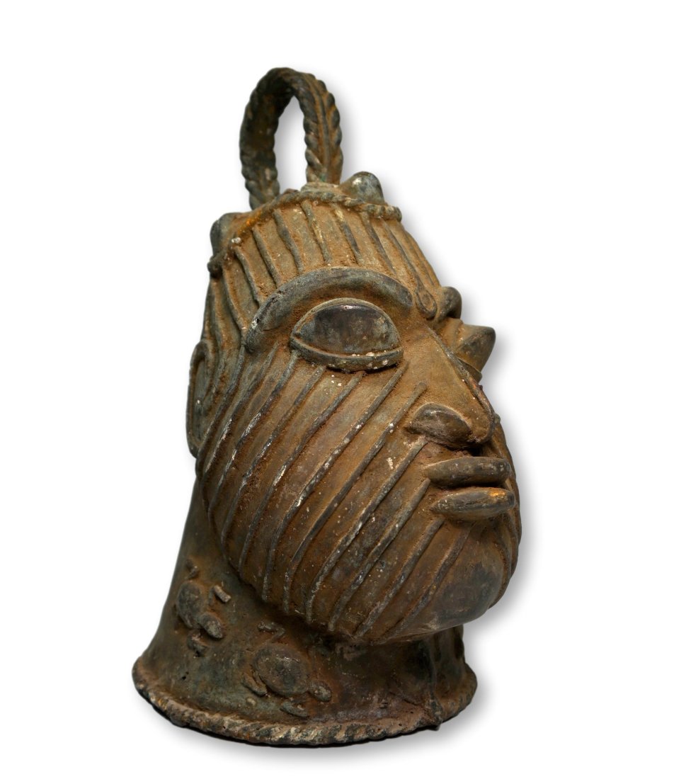 A Lower Niger Bronze Bell Ex Dannenberg Collection (1 of 5)