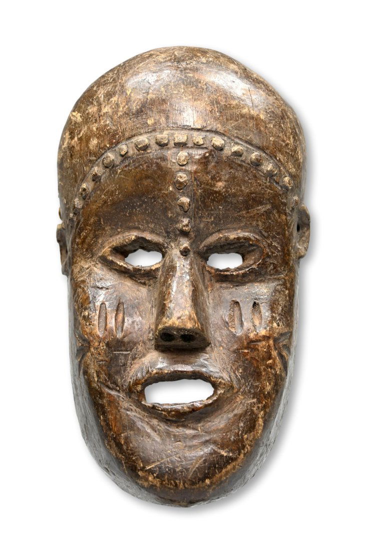 Archaic Old Ngbaka African mask Ex Kahan Gallery (1 of 8)