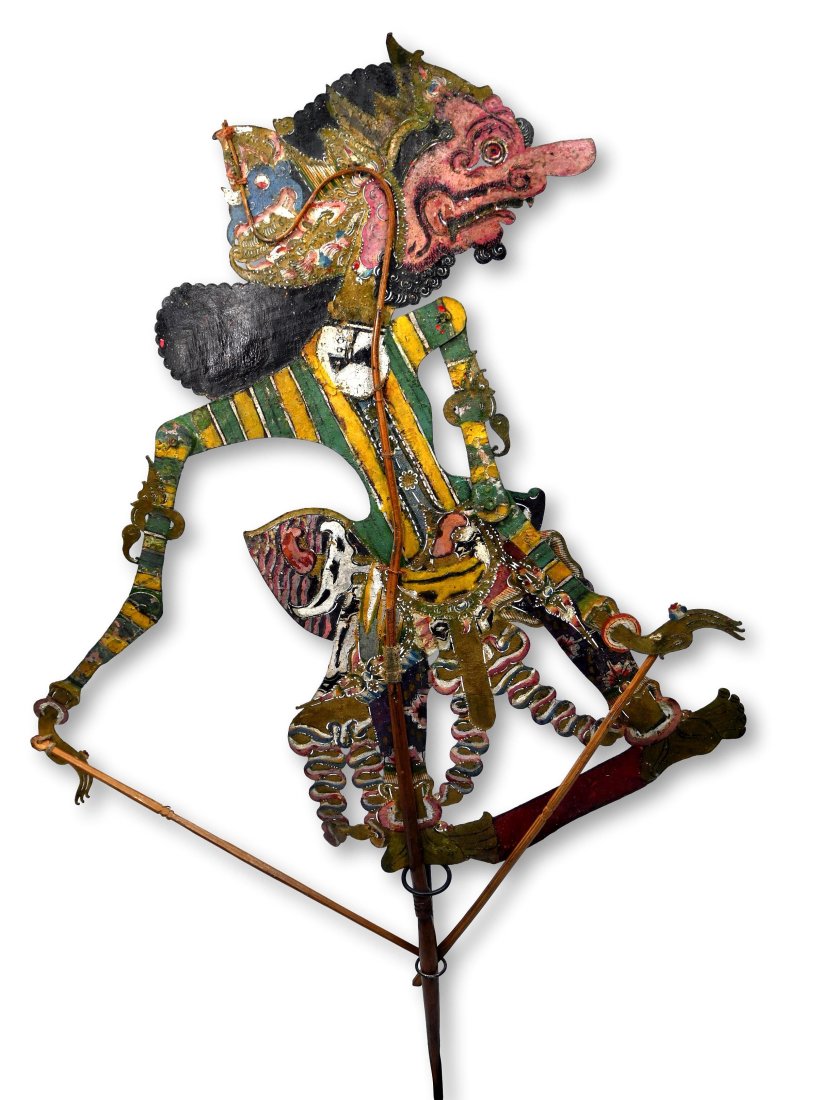 A Classic Wayang Kulit Shadow Puppet From Java (1 of 5)