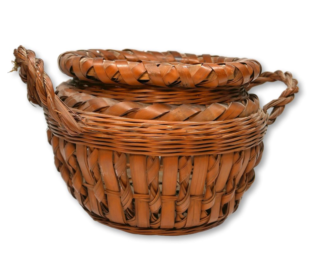 Antique Basket From Japan, Ex Sam Hilu Collection (1 of 2)