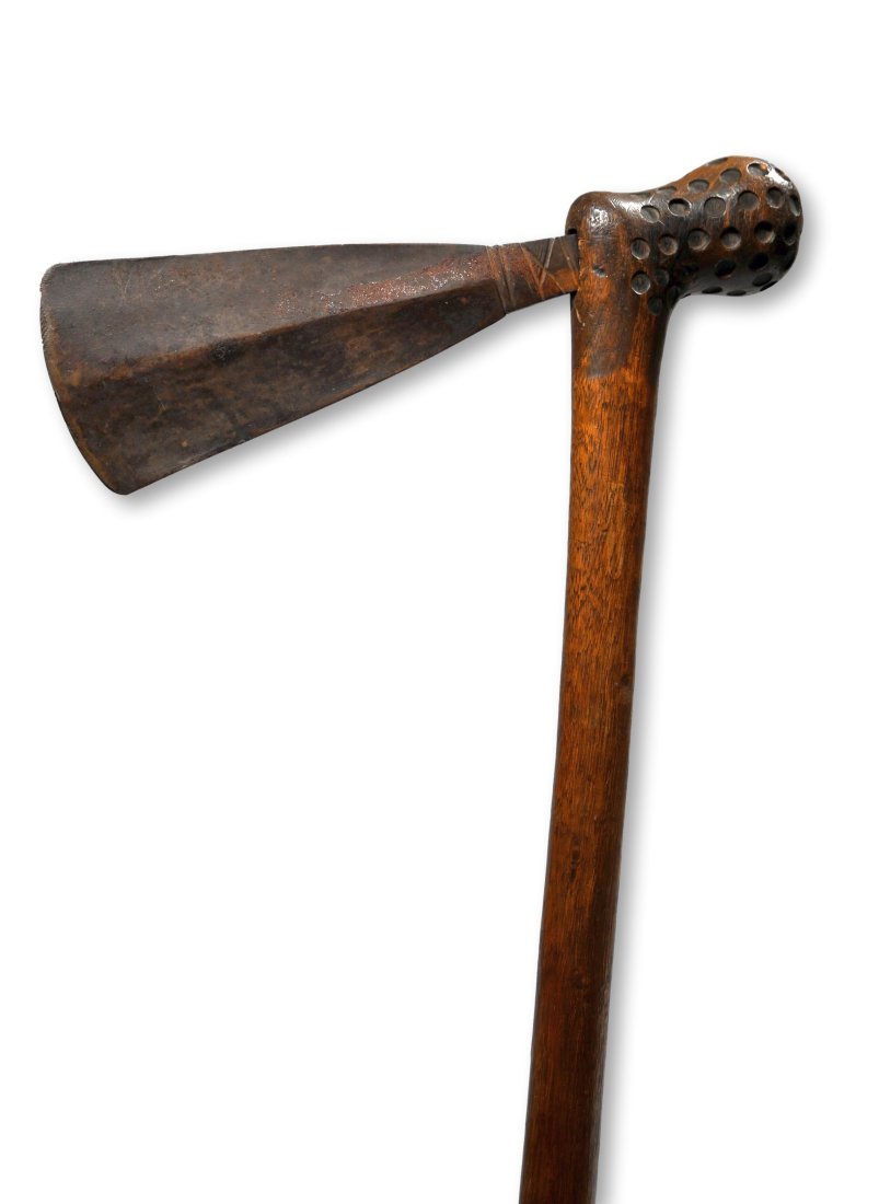 A Songye Nsapo Antique Ceremonial Axe (1 of 6)
