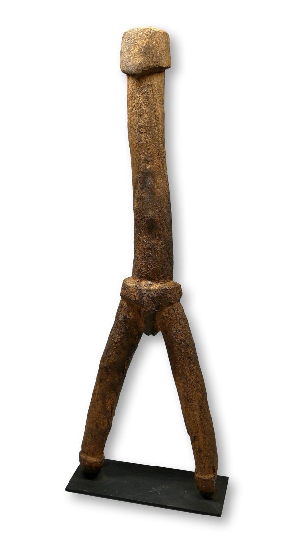 A Large Dagari Phallic Shrine Idol (1 of 8)