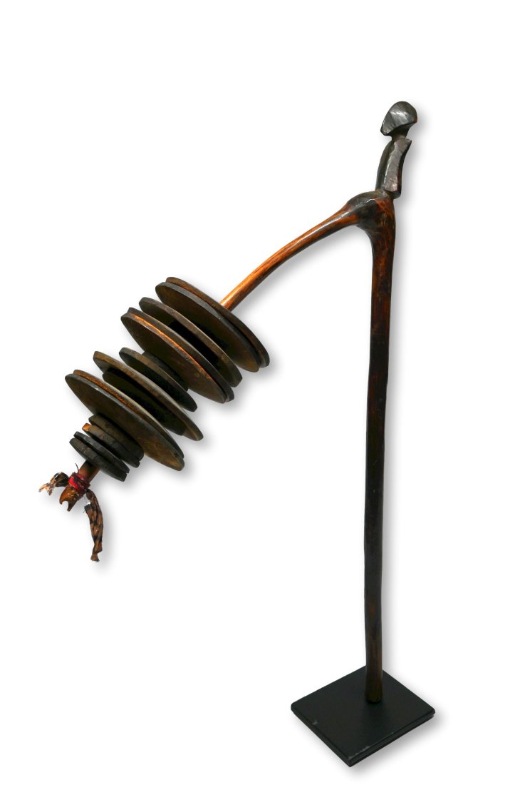 Antique Wasembe Senufo Shaker Ex Cootner Collection. (1 of 7)