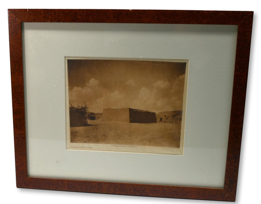 A Kiva At Santa Clara 1905 Photogravure by Edward Curtis (1 of 4)