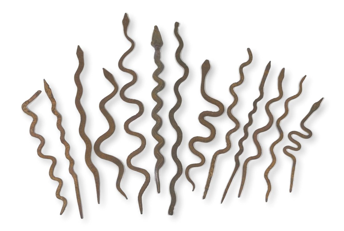 A Bakers Dozen of Lobi Iron Snakes (1 of 5)