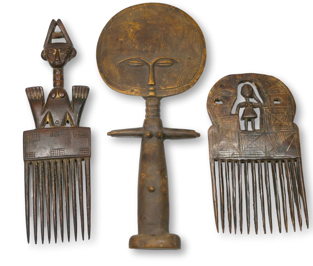 Lot Of Ashanti Sculptures Ex Rosen Collection (1 of 5)