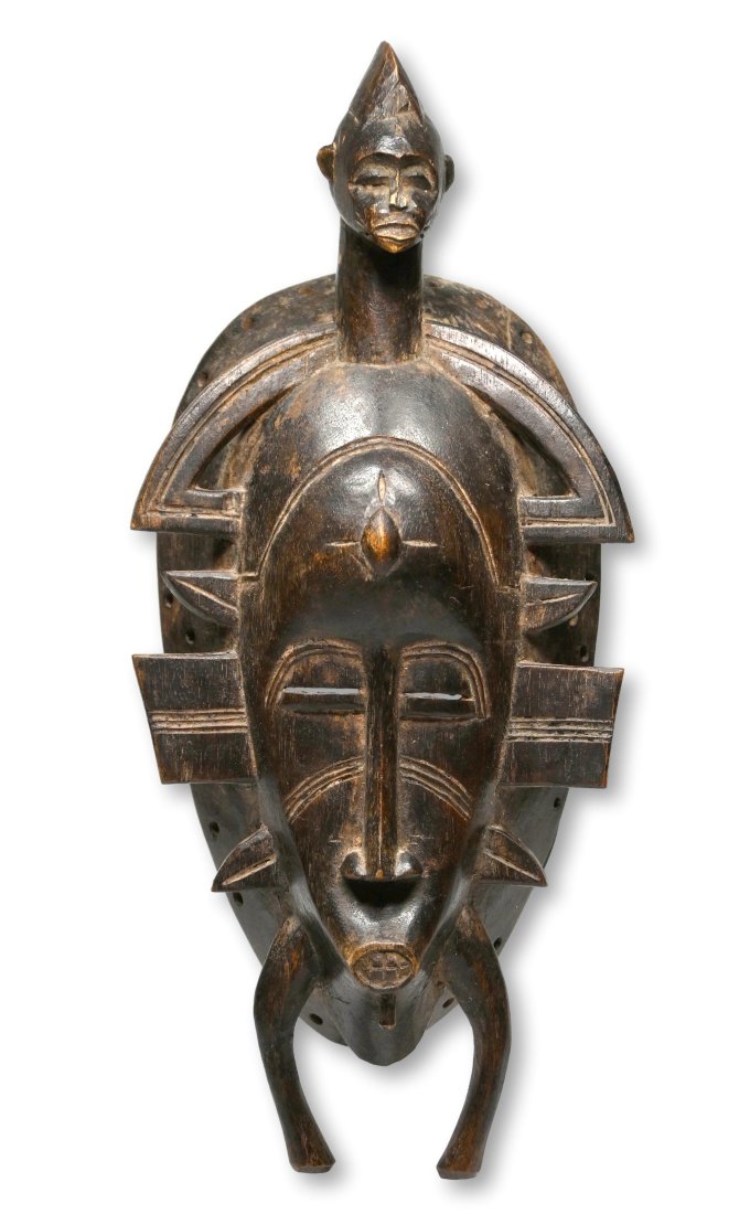 A Fine Old Senufo Mask Ex Becker Collection (1 of 4)