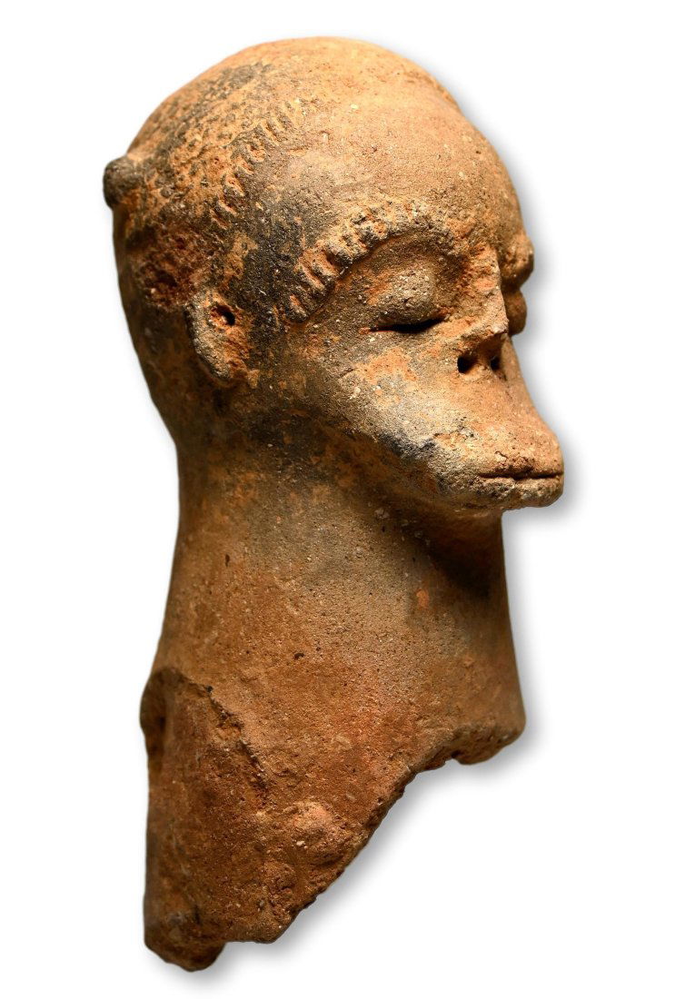 Ancient Katsina Head Sculpture 200-500 BC Ex Levitt Collection (1 of 8)