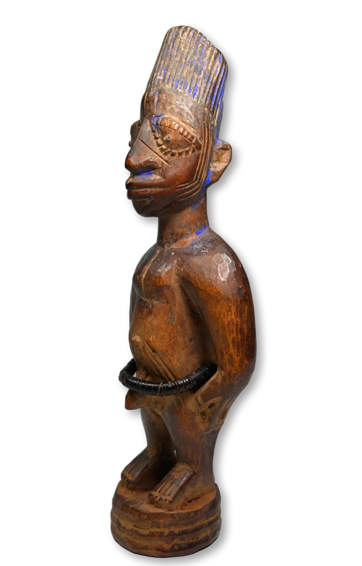 A Fine Old Yoruba Ibeji Twin Cult Idol (1 of 6)