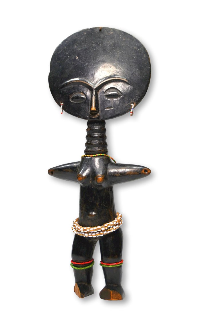 A Fine Ashanti Akua'ba Doll (1 of 6)