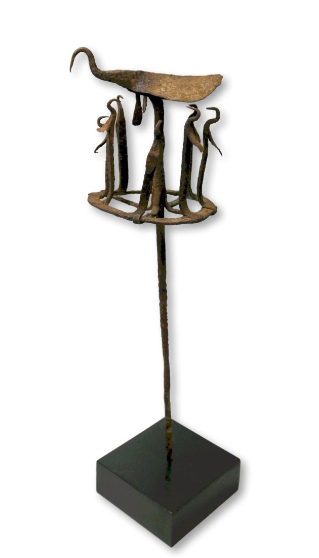 A Fine Old Yoruba Herbalist Staff Opa Osanyin (1 of 1)