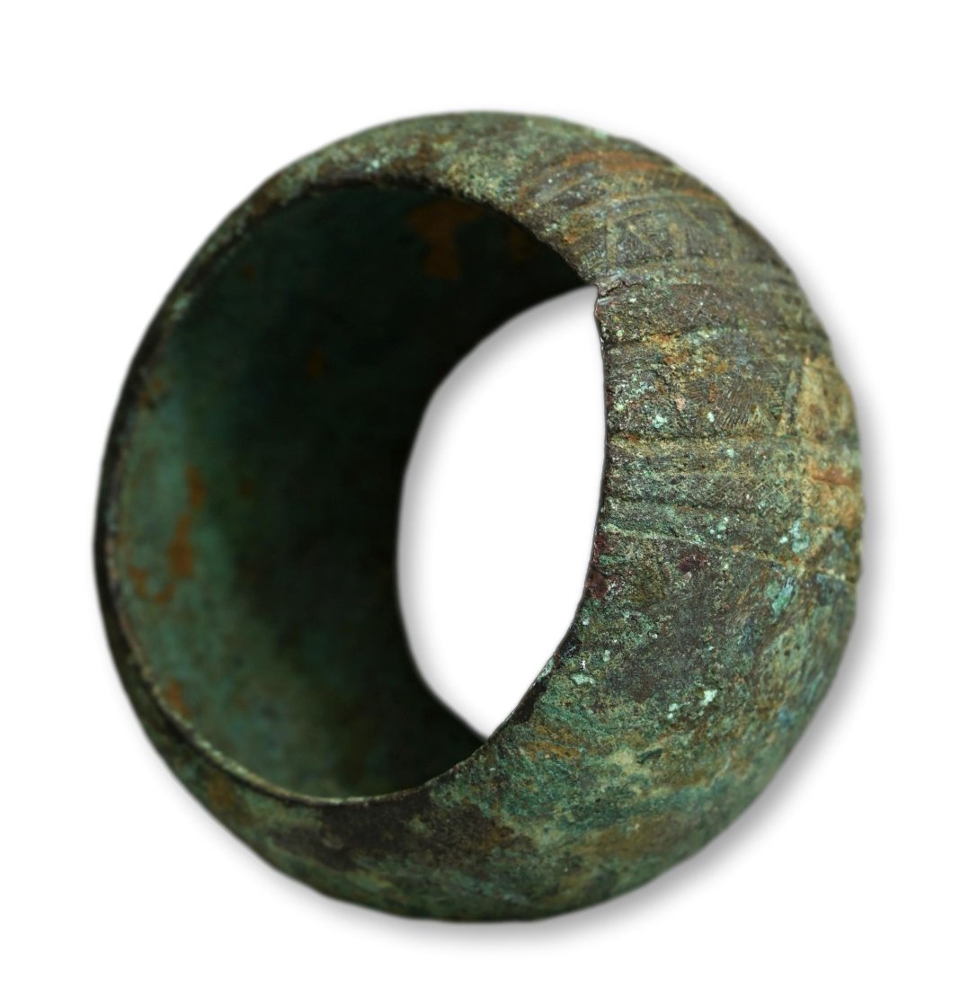 Ancient Djenne Bronze Bangle 900-1400 AD Ex Farr Collection (1 of 1)