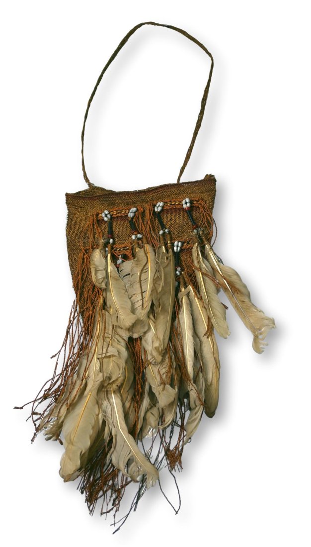 Antique New Guinea Bilum Medicine Bag (1 of 9)