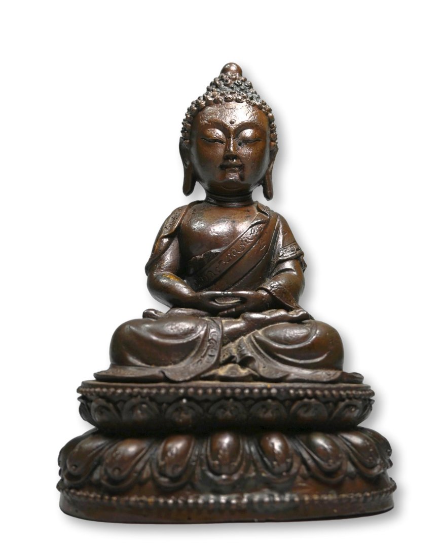 A Fine Late Qing Period Bronze Buddha (1 of 5)