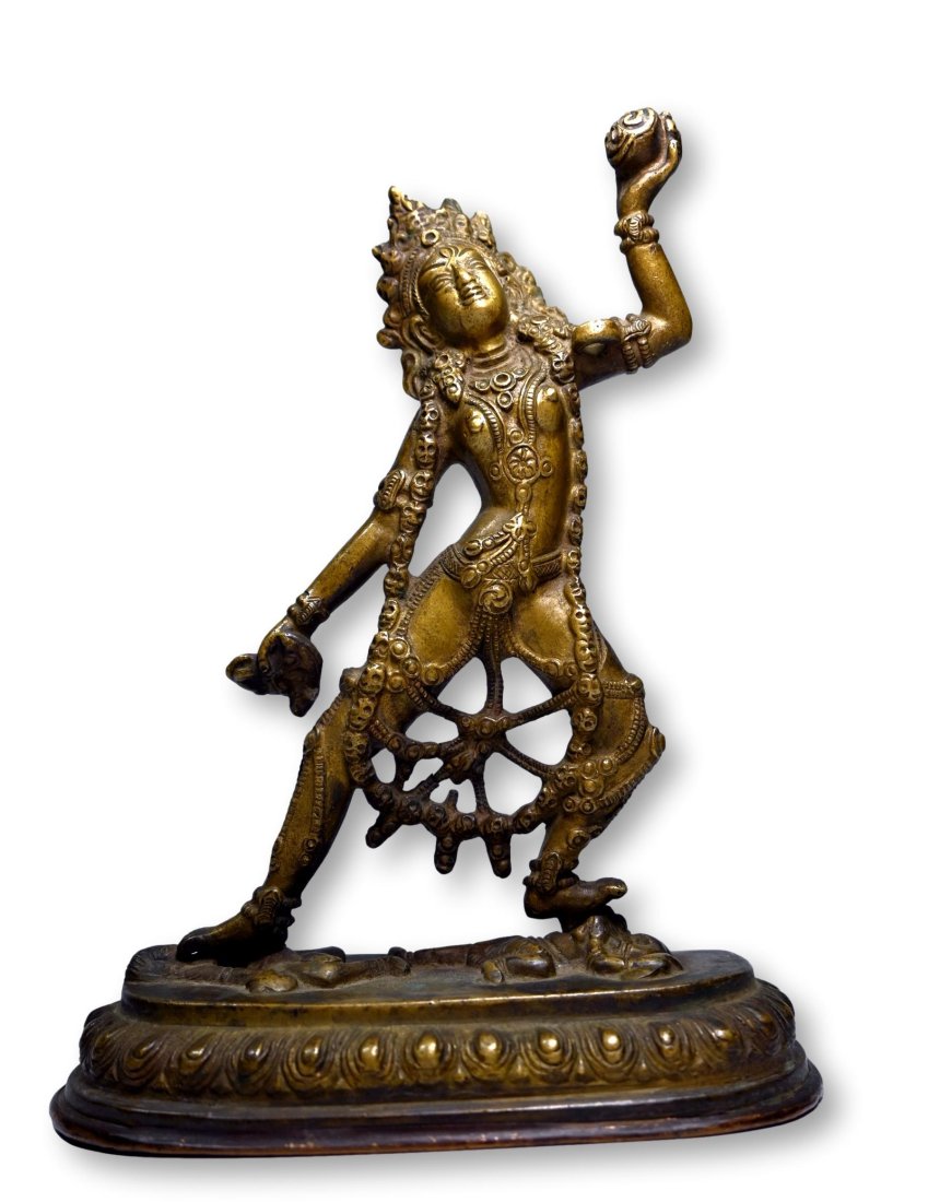 A Bronze Dakini Sculpture from Tibet (1 of 1)