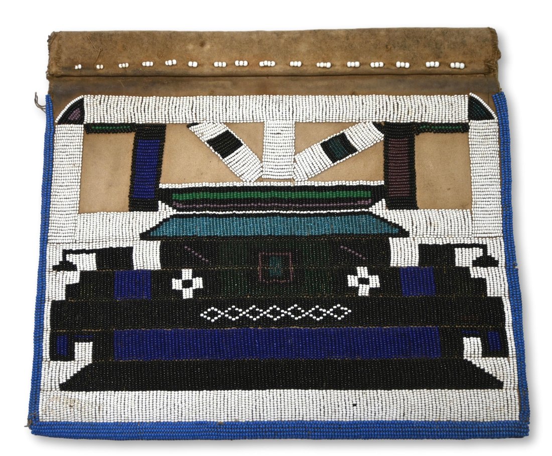 A Finely Beaded Apron Panel From the Ndebele Peoples #1 (1 of 2)