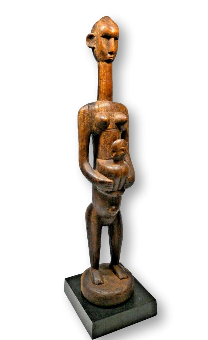 Elongated Bamana Maternity Sculpture Ex Robert Banks Collection (1 of 10)