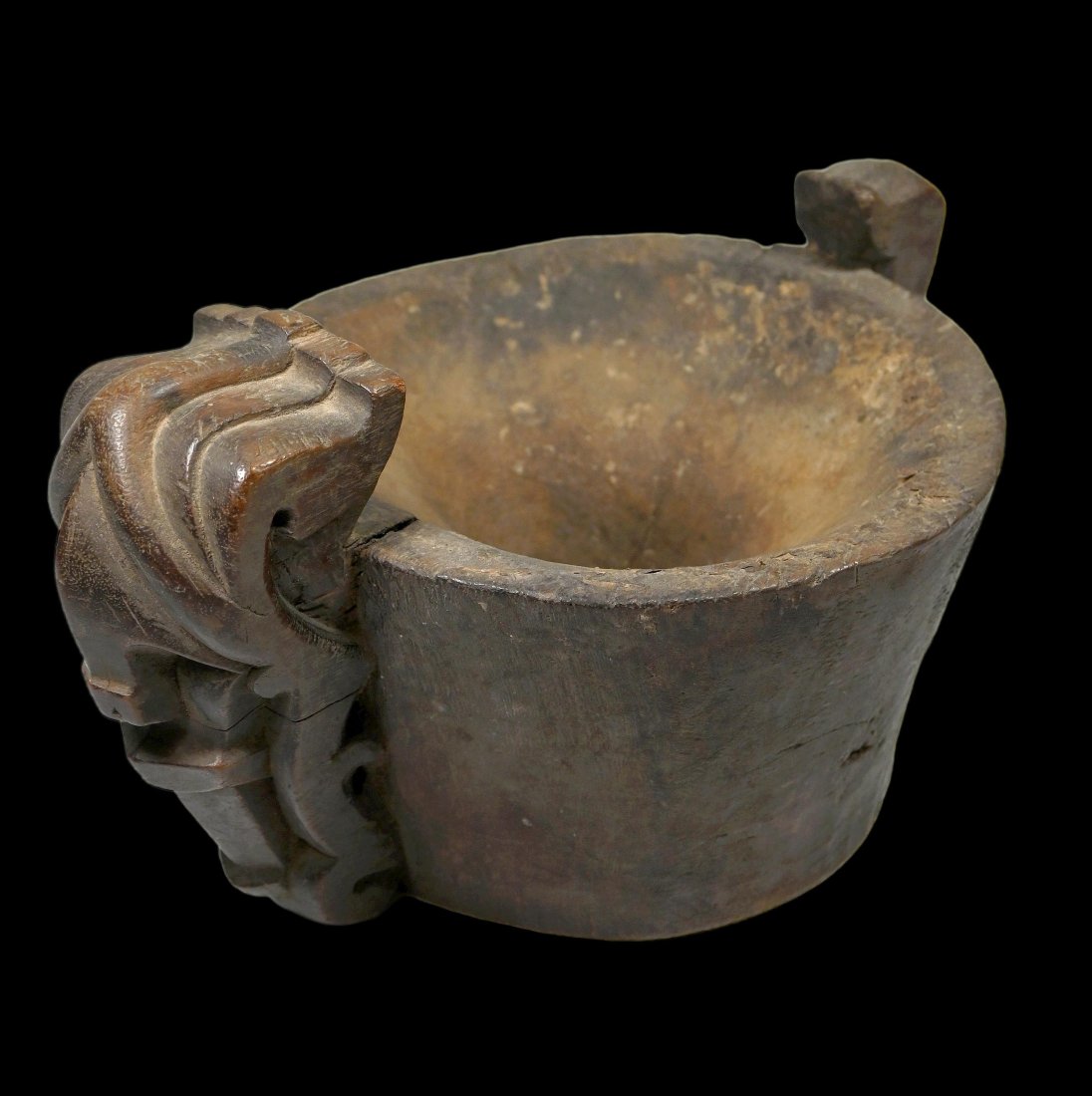 A Rare 19th century Batak Mortar with Singha Lion Motif (1 of 8)